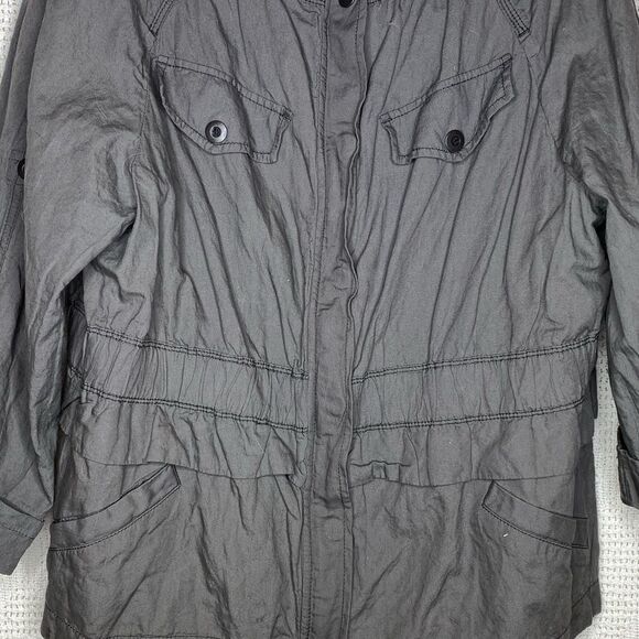 LOFT Gray Coat - Picture 5 of 9